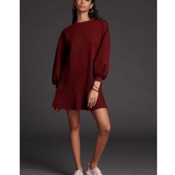 Anthropologie - Mare Mare Wine Tunic Dress - Picture 2 of 7